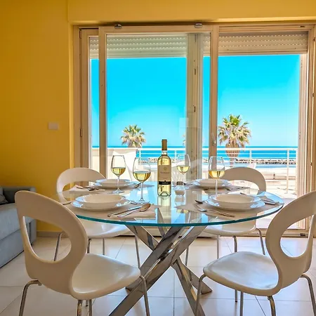 Апартаменты -vista Mare- Wifi Ac Terrazza E 6 Posti Лидо-ди-Фермо
